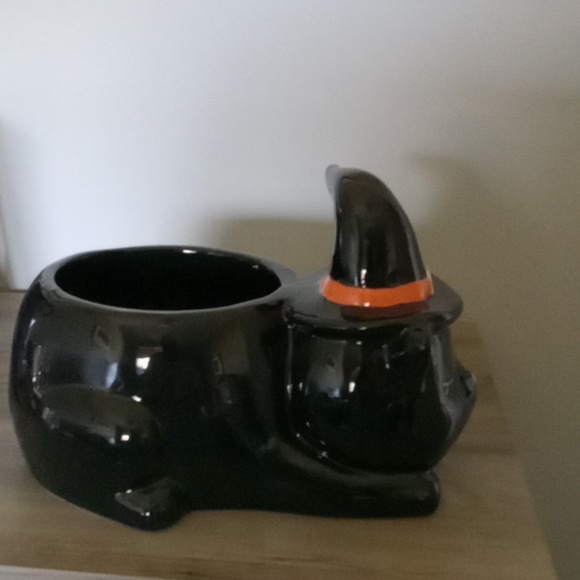 Halloween Black Cat Candy Dish/ Planter 🐈‍⬛🐈‍⬛🐈‍⬛🐈‍⬛ - Picture 5 of 6